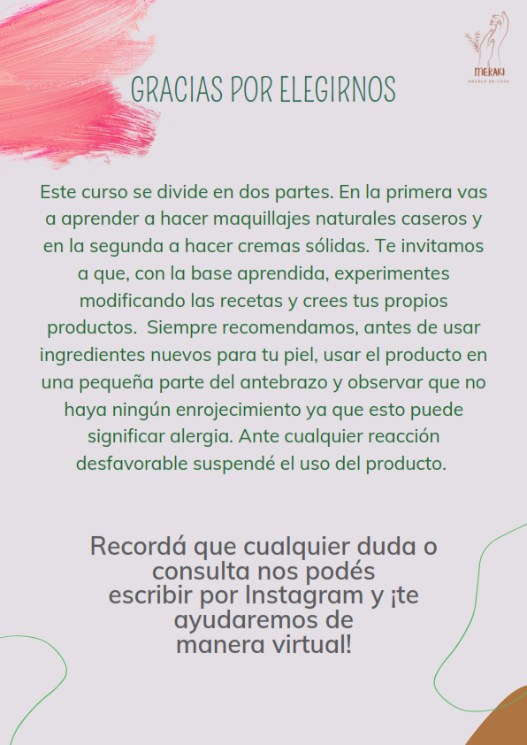 Maquillaje Natural y Cremas Sólidas 💄💋🌷